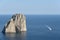 Faraglioni rocks at Capri island - Italy