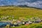 Farao islands, north atlantic, mountains