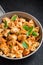 Farfalle pasta with chicken