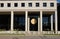 FARGO, NORTH DAKOTA - 4 OCT 2021: The Quentin N. Burdick U.S. Courthouse, at the corner of First Avenue and Roberts Street