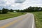 A farm along a country road in rural Tennessee