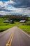 Farm along a country road in rural York County, Pennsylvania.