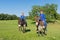 Farm Boys with their donkeys