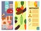 Farm cards vector illustration nature food harvesting grain agriculture growth cultivated design.