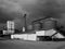 Farm Country Grain Depot with storm clouds