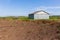 Farm crops plane airstrip hangar