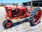 Farm equipment Tractor hitch ups on farmscape