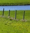 Farm Fence Pond