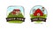 Farm fresh logo or label. Agriculture, farming vector illustration