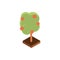 Farm fruit tree harvest agriculture isometric icon