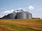 Farm grain silo