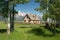 Farm House along Mormon Row Historical District of Grand Tetons National Park