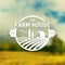 Farm House vector logo.