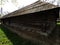 Farm house - walls of wooden barns