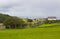 Farm labourer`s cottages beside the walled garden at Mussenden House on the Downhill Demesne on the north coast of County Londonde