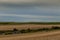 Farm lands and bad lands Kneehill County Alberta Canada