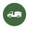 farm machine icon in badge style. One of Farm collection icon can be used for UI, UX