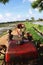 farm motocoltivatore (Sri Lankan landmaster) stock image