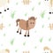 Farm Seamless pattern