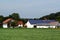Farm with solar power plant