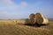 Farm trailer with bales