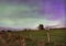 Farm under the southern night sky