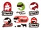 Farm vector logo. meat, food, livestock breeding icon