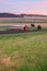 Farm view in scenic Whidbey island ,Washington state