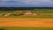 Farm view in scenic Whidbey island ,Washington state