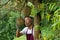 Farmer and Blackthorn durian tree