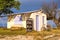 Farmer house near lavender fields near Valensole in Provence, Fr