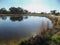 A farmer\'s dam after much needed rain