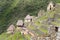 Farmer\'s houses and terraces of Machu Picchu