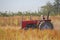 Farmer Wears Protective Equipment