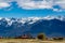 In a farmers field. Polson Montana United States