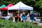 Farmers Market at Marion Square Park, King Street, Charleston, SC.