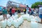 Farmers receive drinking water relief from trucks