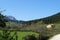 A farmhouse in the Basque Country on the slopes of Mount Urkiola one spring day