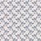 Farmhouse blue bird linen seamless pattern. Tonal french country cottage style animal background. Simple vintage rustic