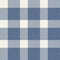 Farmhouse blue plaid seamless pattern. Vintage style twill all over print for tweed wallpaper design.