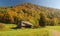 Farmhouse in fall