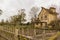 Farmhouse with vegetable garden