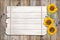 Farmhouse wooden background Wood sign board