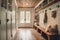 Farmhouseinspired Mudroom With Builtin Storage And Farmhouse Bench Modern Farmhouse Interior Design. Generative AI