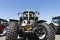 Farming tractor in close-ups