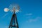 Farming Windmill With Blue Sky