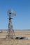 Farming windmill on the plains of Colorado