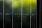 Farmland fence with droplets of rain still clinging to the wire