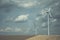 Farmland Hills and Wind Turbines