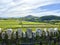 Farmland and mountain around Maughold, Isle of Man